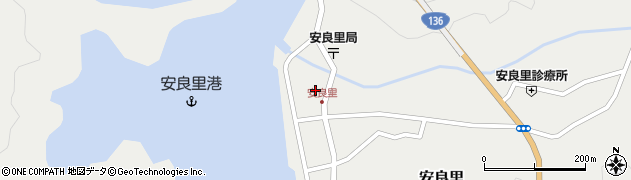 静岡県西伊豆町（賀茂郡）安良里（浜川西）周辺の地図
