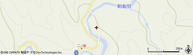 京都府和束町（相楽郡）湯船（向井出）周辺の地図