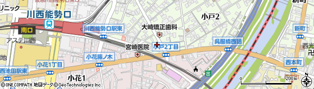 株式会社セレモニー五塔川　西池田会館周辺の地図