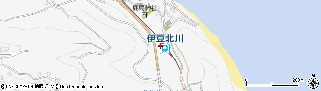静岡県賀茂郡東伊豆町周辺の地図
