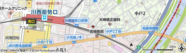 天理教　鶴之荘分教会周辺の地図