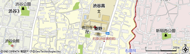 大阪府立渋谷高等学校周辺の地図