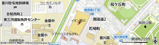 グリーンボックス豊川店周辺の地図