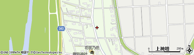 静岡県磐田市壱貫地周辺の地図