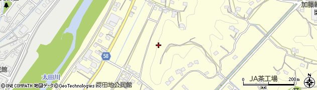 静岡県森町（周智郡）睦実周辺の地図