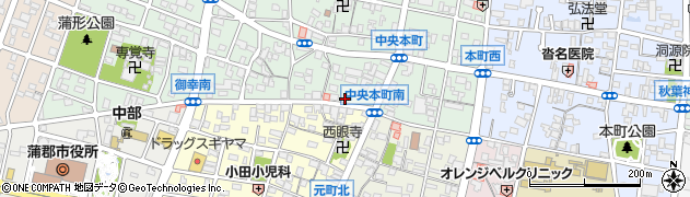理容早川周辺の地図
