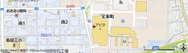 ライトオン島田アピタ店周辺の地図