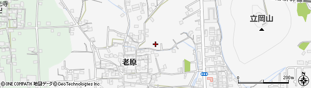 兵庫県揖保郡太子町老原周辺の地図