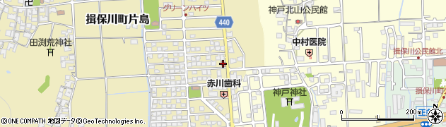 片島簡易郵便局周辺の地図