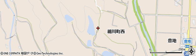 兵庫県三木市細川町豊地1610周辺の地図