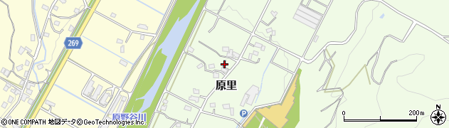 静岡県掛川市原里207周辺の地図