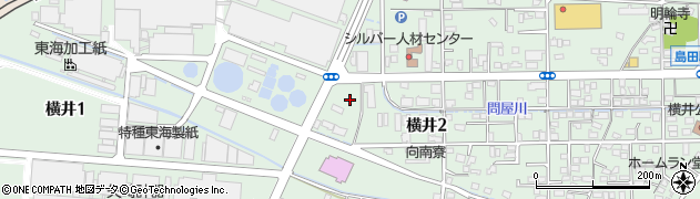 ファミリーマート島田横井二丁目店周辺の地図