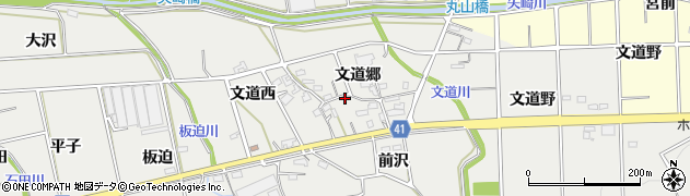 愛知県西尾市吉良町津平文道郷121周辺の地図