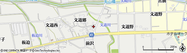 愛知県西尾市吉良町津平文道郷45周辺の地図