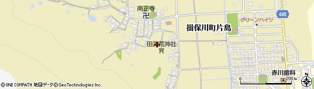 兵庫県たつの市揖保川町片島76周辺の地図