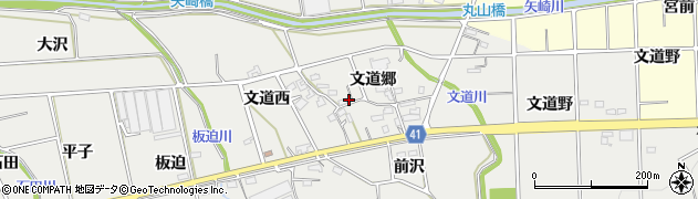 愛知県西尾市吉良町津平文道郷119周辺の地図