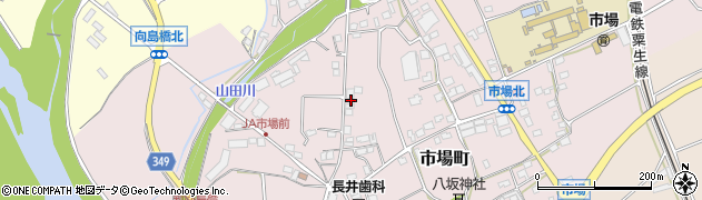兵庫県小野市市場町542周辺の地図