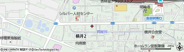 島田タクシー有限会社　配車センター周辺の地図