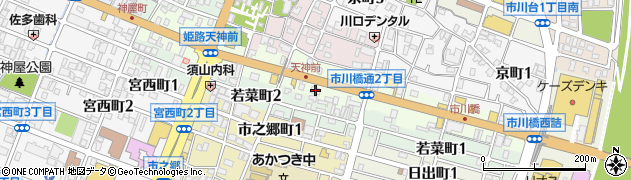 バイク王姫路店周辺の地図