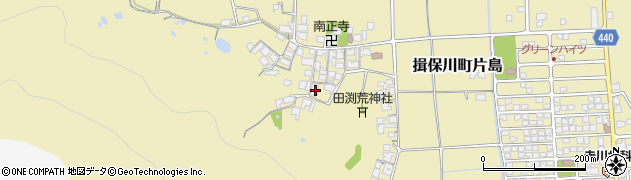 兵庫県たつの市揖保川町片島93周辺の地図