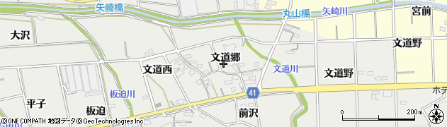 愛知県西尾市吉良町津平文道郷109周辺の地図