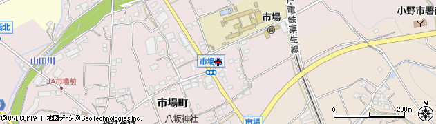 兵庫県小野市市場町809周辺の地図