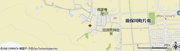 兵庫県たつの市揖保川町片島116周辺の地図