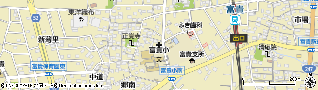 愛知県知多郡武豊町冨貴郷北81周辺の地図
