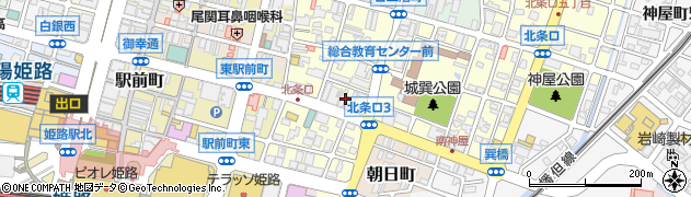 東進衛星予備校・姫路北条口校周辺の地図