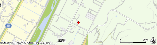 静岡県掛川市原里243周辺の地図