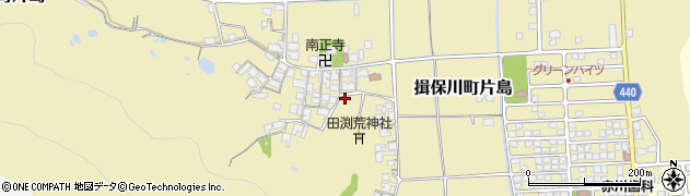 兵庫県たつの市揖保川町片島73周辺の地図