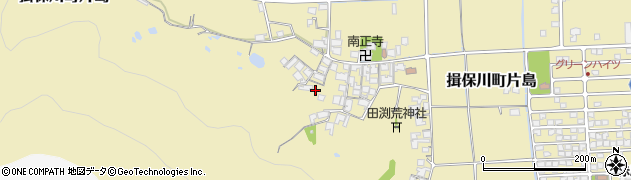兵庫県たつの市揖保川町片島109周辺の地図