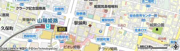 赤心 本店周辺の地図
