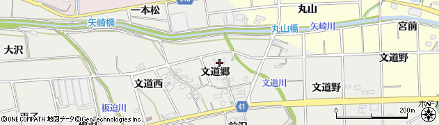 愛知県西尾市吉良町津平文道郷101周辺の地図