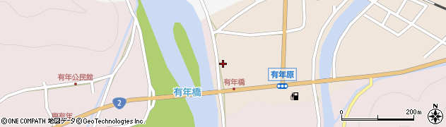 兵庫県赤穂市有年原315周辺の地図