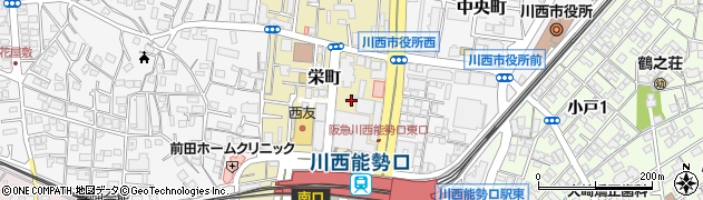 日本住宅流通株式会社　川西店周辺の地図