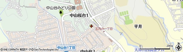 桜台第1公園周辺の地図