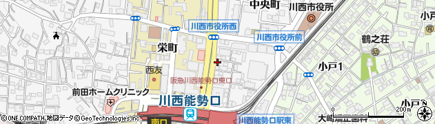 アグ ヘアー エトラ 川西店(Agu hair etra)周辺の地図