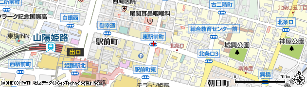 東駅前町周辺の地図
