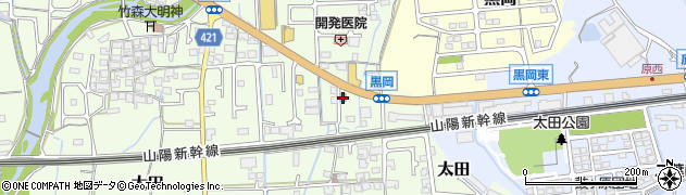 太子太田郵便局周辺の地図