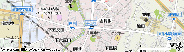 平田町周辺の地図