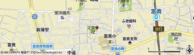 愛知県知多郡武豊町冨貴郷北37周辺の地図