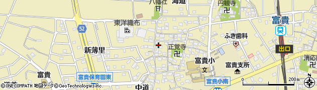 愛知県知多郡武豊町冨貴郷北25周辺の地図