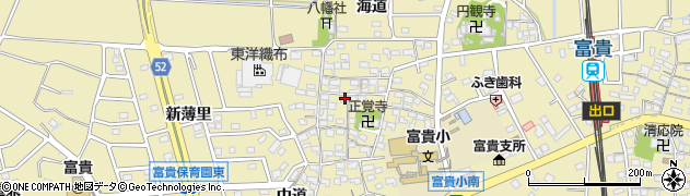 愛知県知多郡武豊町冨貴郷北41周辺の地図