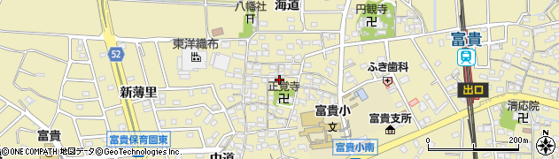 愛知県知多郡武豊町冨貴郷北39周辺の地図