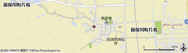 兵庫県たつの市揖保川町片島107周辺の地図