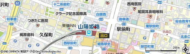 ボン・マルシェ姫路店周辺の地図