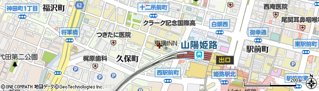 兵庫県姫路市忍町8周辺の地図