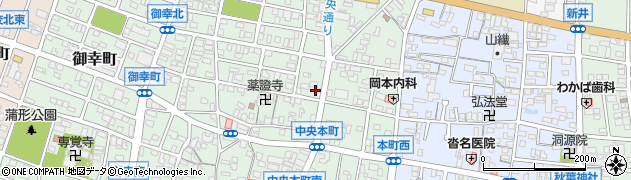 本田理容店周辺の地図