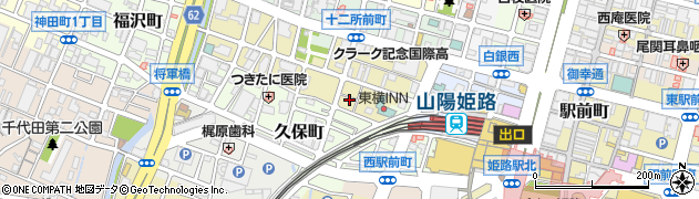 兵庫県姫路市忍町24周辺の地図